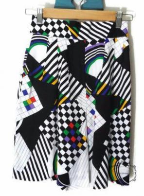 Vtg 80s New Wave High Waist Shorts Sz 4