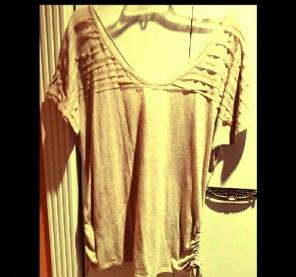 Women's V-neck blouse
