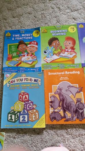 6 work books