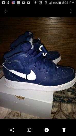 Air Force Navy/Blue/White