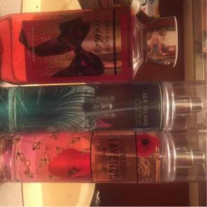 Body wash and perfume