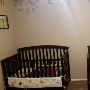 matching cribs + convert to toddler beds