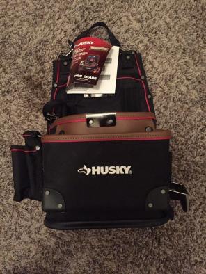 Husky Tool Pouch With Leather