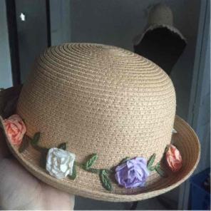 Floral hat NWT