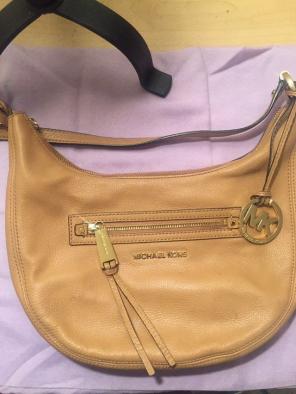 Authentic Micheal Kors Tan Hobo Bag