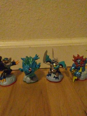 4 air type Skylanders
