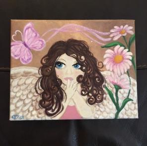 WALL ART: 8x10x0.5 Painting *Free Ship*