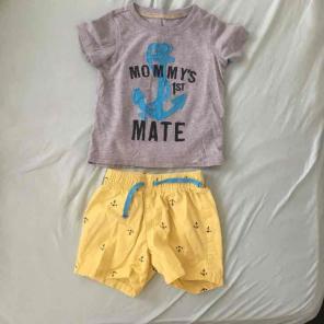 CARTER'S 2PC NAUTICAL SET 18MO