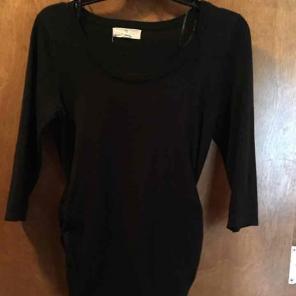 Black fitted sweater