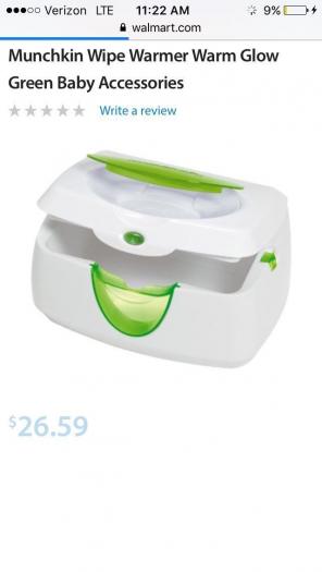 Munchkins Wipe Warmer