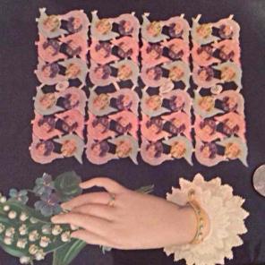 Genuine 1900's Victorian Die Cuts