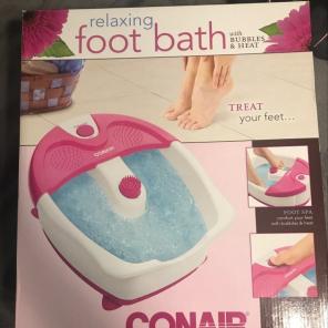 Consider Relaxing Foot Bath