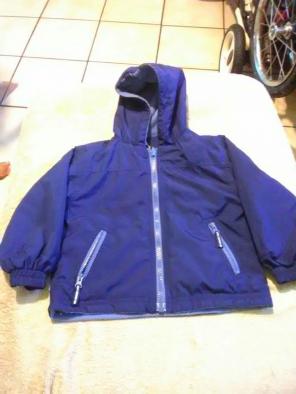 Reversable kid connection boys jacket.