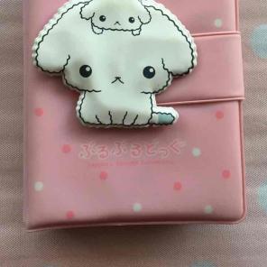 pink mini planner book