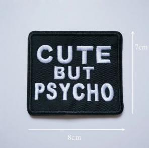 "Cute but psycho" patch