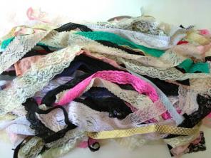 Stretch lace elastic & FOE mix