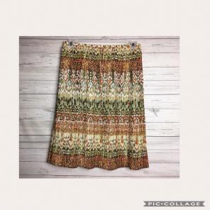 Alfred Dunner Mid Calf Skirt Size 8