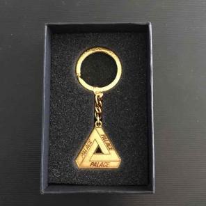 Palace Gold Tri-Ferg Keychain