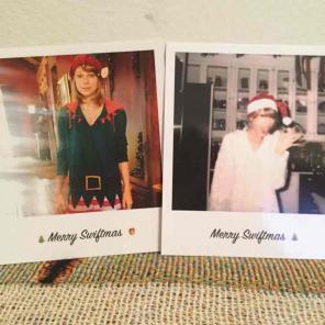 Two Taylor Swift Polaroids