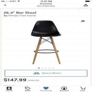 2 bar chairs