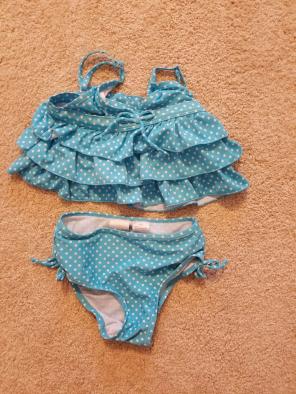 Frilly 2pc bathing suit 4T