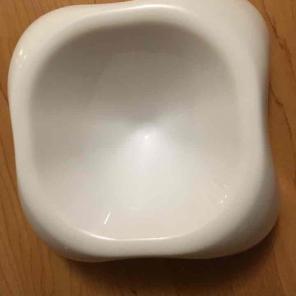Baby Bowl-shaped to teach baby to scoop!