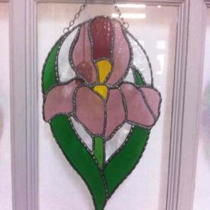 Violet Iris SunCatcher