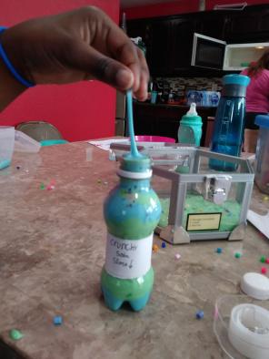 Crunchy soda slime