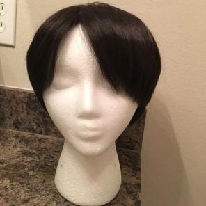 Black Wig Levi Attack On Titan Cosplay