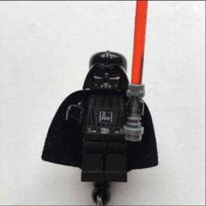 Darth Vader ID Badge Holder Nurse RN MD