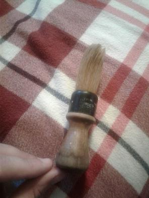 vintage wooden small brush