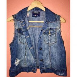Distressed Jean Jacket