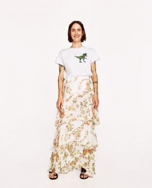 Zara Tiered Skirt