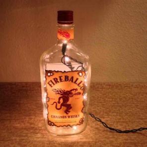 Liquor Bottle Lamps -Great Birthday Gift
