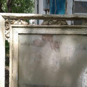 Antique mirror for restoration. 1800's