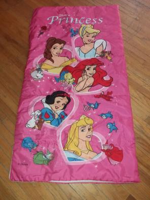 Disney PRINCESSES sleeping back like new