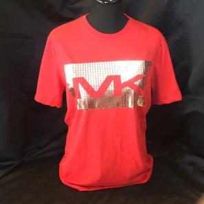 NWT Michael KORS Red/Silver T-Shirt