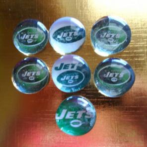 New York Jets magnet set