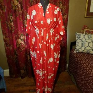 Vintage Penny Lou XL Red Maxi