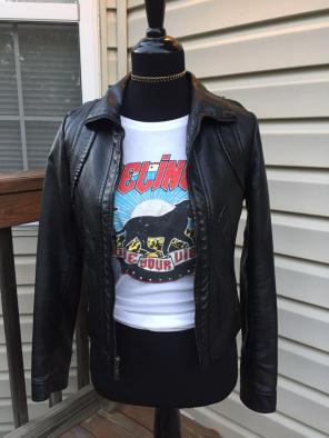 American Rag Leather Moto Jacket