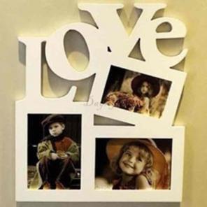 DIY Wooden Love Picture Frame Project