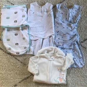 Aden and Anais/Halo Swaddles