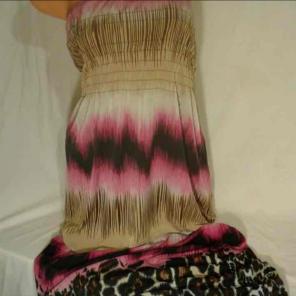 Tie Dye Maxi Dress Women's Small