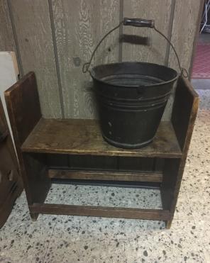 Antique Bucket Bench