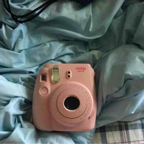 Light Pink Instax Mini 8 camera