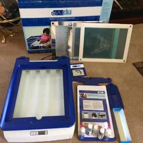 Yudu screen printing machine