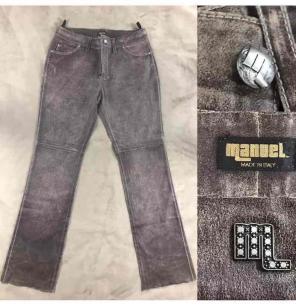 Manuel Cuevas LAMB SKIN Leather Pants 12