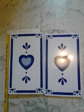 New Vintage 90's stove cover 19"x11"