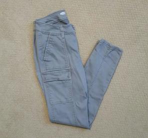 Grey cargo pants