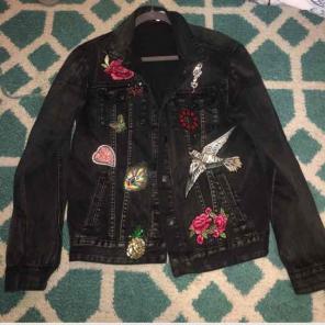 Sunset and Spring Denim Jacket